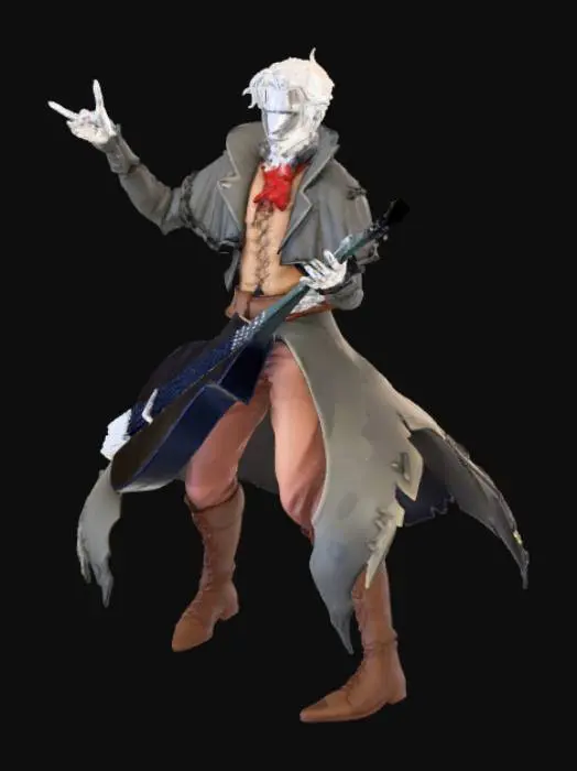 3D model for Rock and Roll Vampire