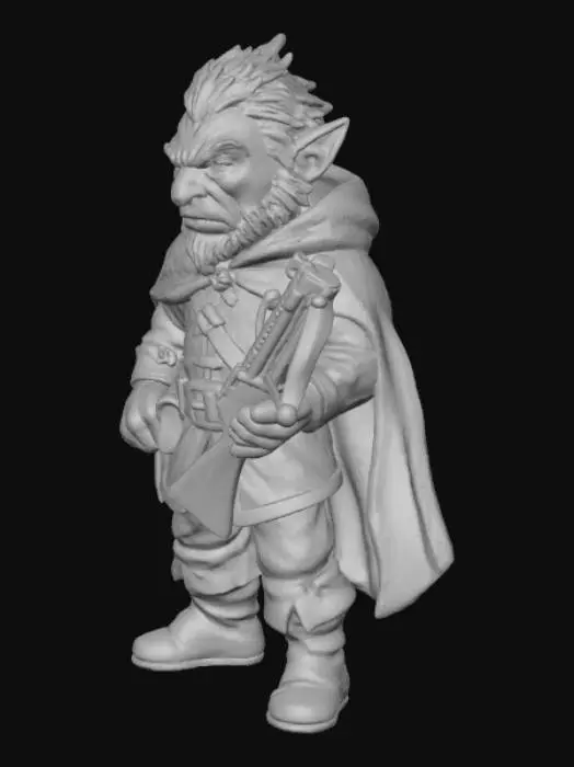 3D model for Crossbow Gnome Guardian