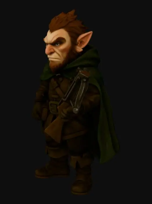 3D model for Crossbow Gnome Guardian