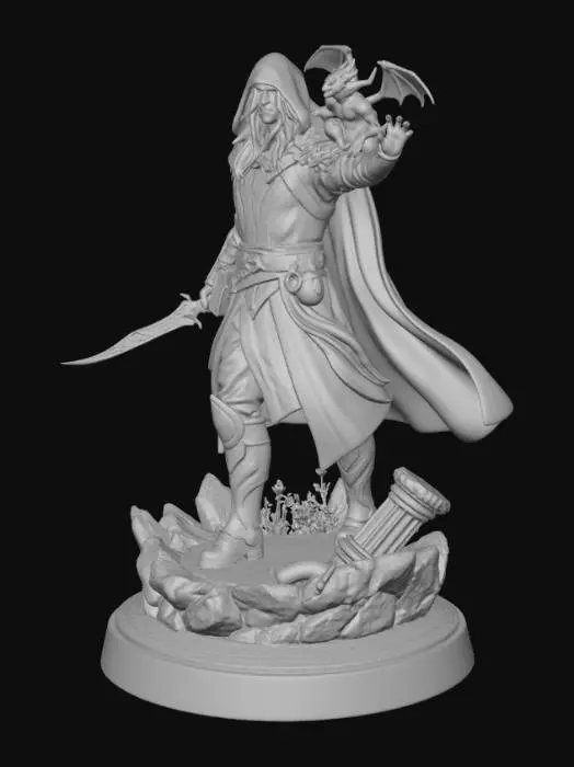 3D model for Runic Warden of the Shadow Realm