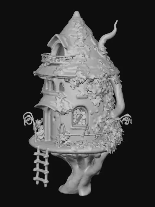 3D model for Enchanted Treehouse
