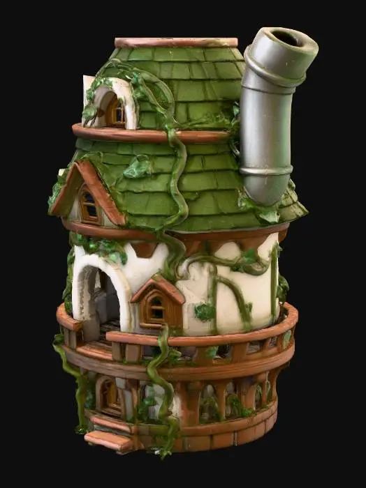 3D model for Teapot Dwelling