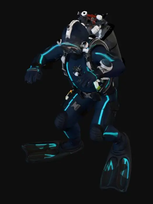 3D model for Diver Suit Vision
