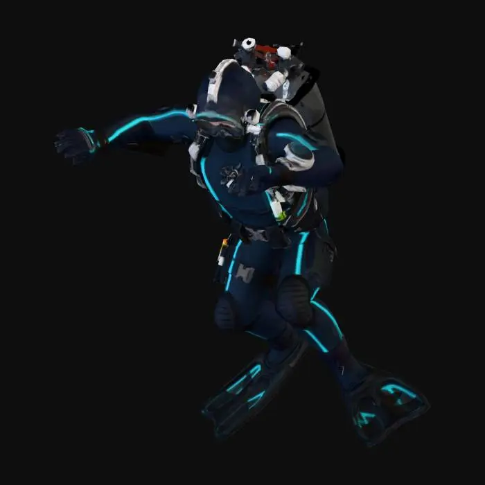 3D model for Diver Suit Vision