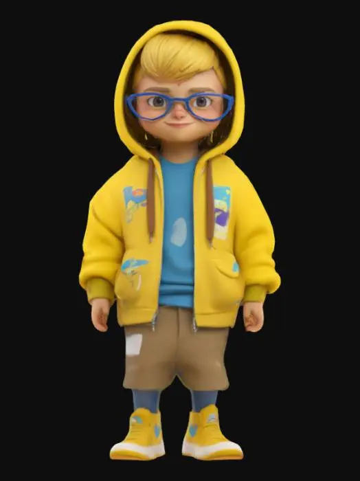 3D model for #AroundTheWorld#, 