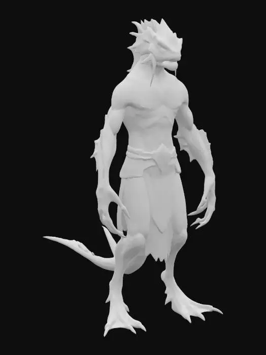 3D model for Sahuagin