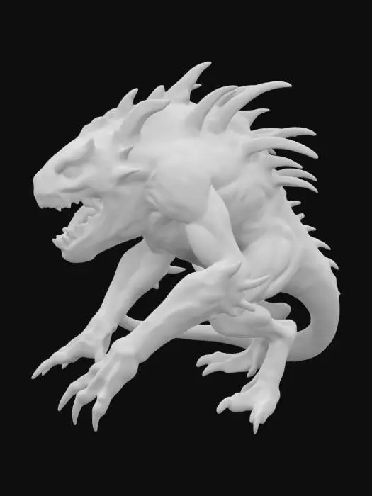 3D model for Feral Wrath