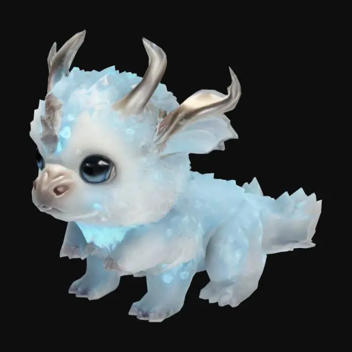 3D model for Frosty Dragonling