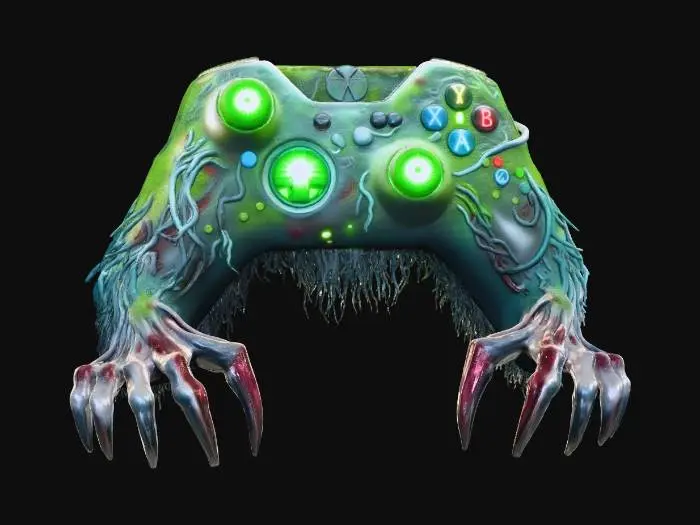 3D model for Joysticon - 
Pressing on Fate