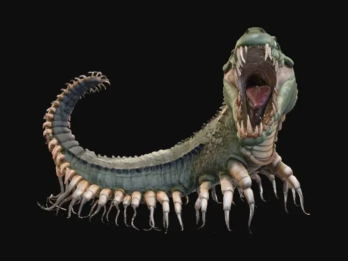 3D model for Crocipede - Forest Nightmare