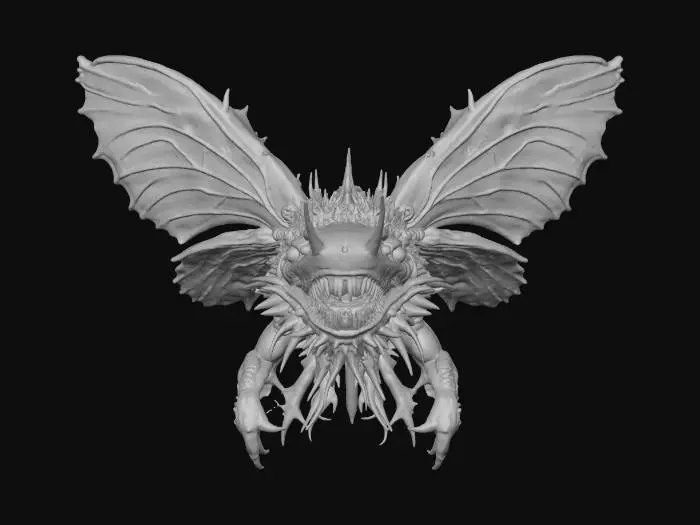 3D model for Corallia - She who floats in light and shadow