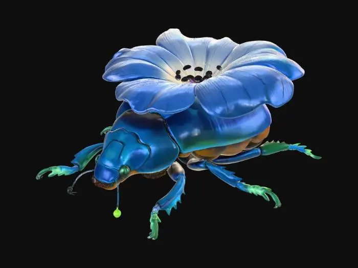 3D model for Bloombeetle