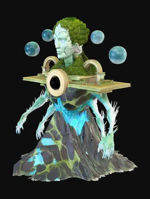 3D model for xenotitanium
