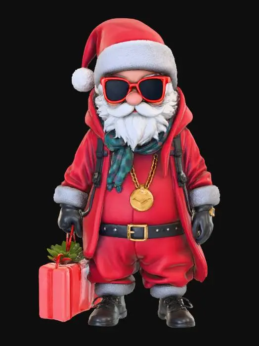 3D model for Cool Claus