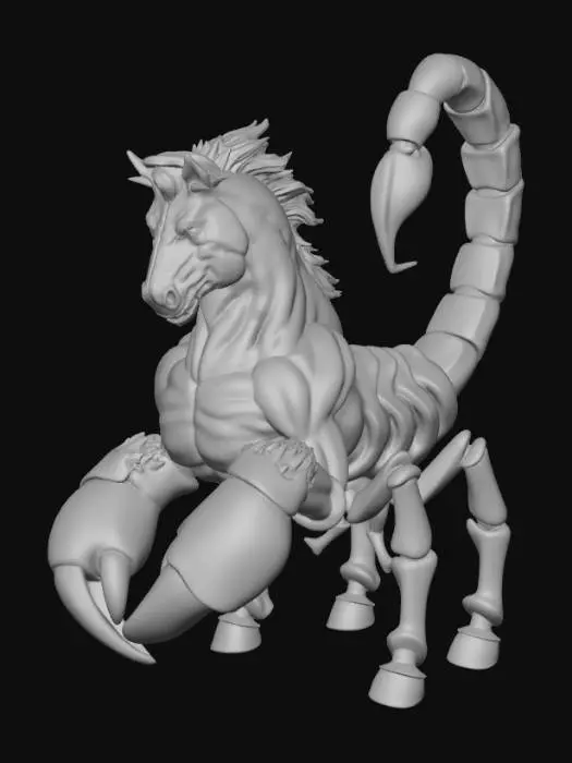 3D model for Scorphoofer - A form that shouldn't exist - but does