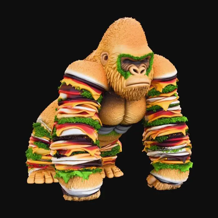 3D model for Burger King