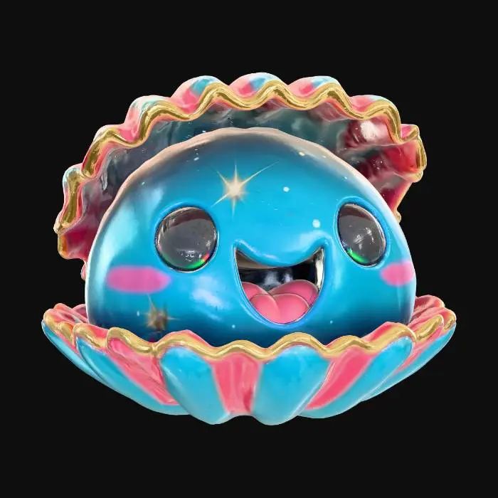 3D model for Shining Sea Pearl