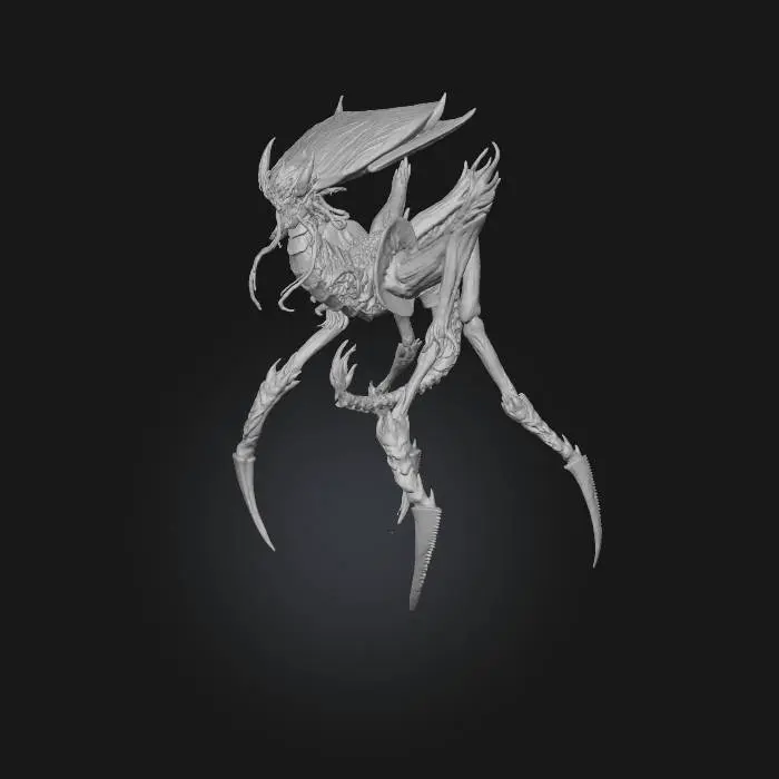 3D model for Veskar’thul — The Last Whisper Before the Scream