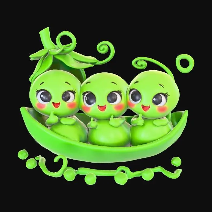 3D model for Jij-Loli-Mim - Cute Peas