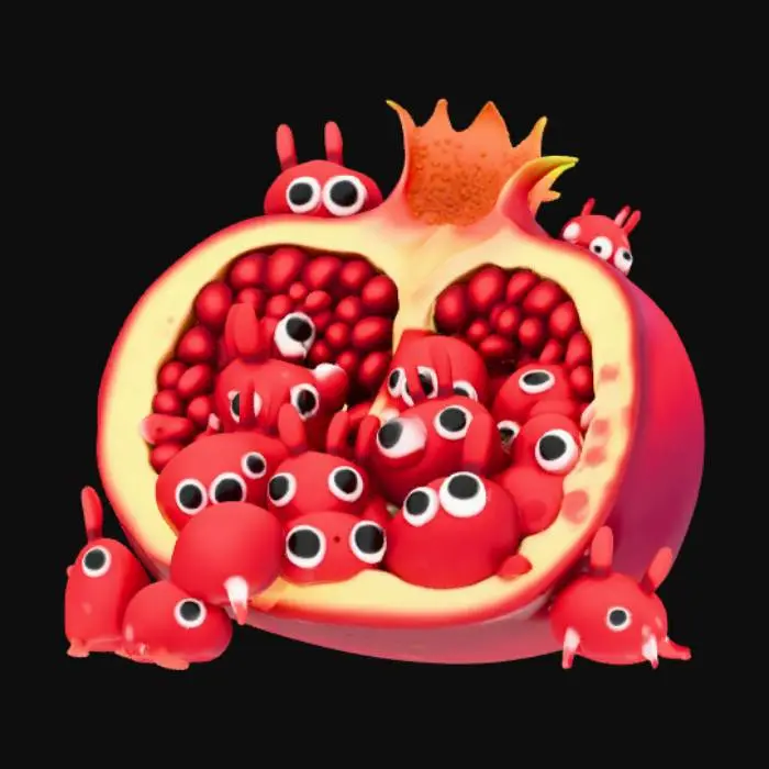 3D model for Pomegranate Pals
