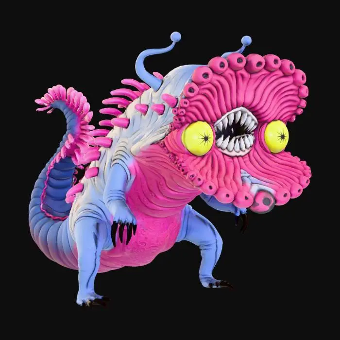 3D model for Krizar - Cave Glutton