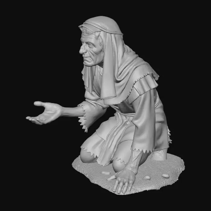 3D model for mendigo 01