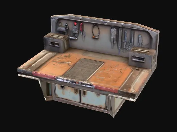3D model for WORKBENCH FBX