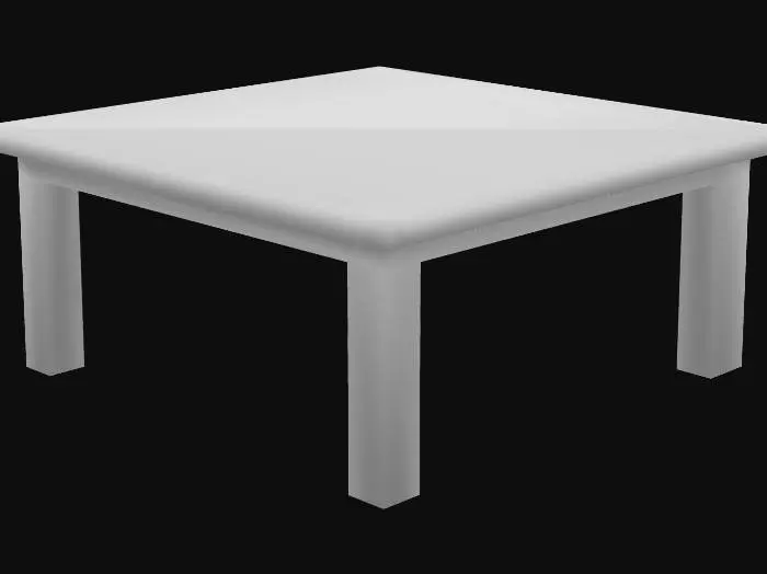 3D model for KITCHEN TABLE