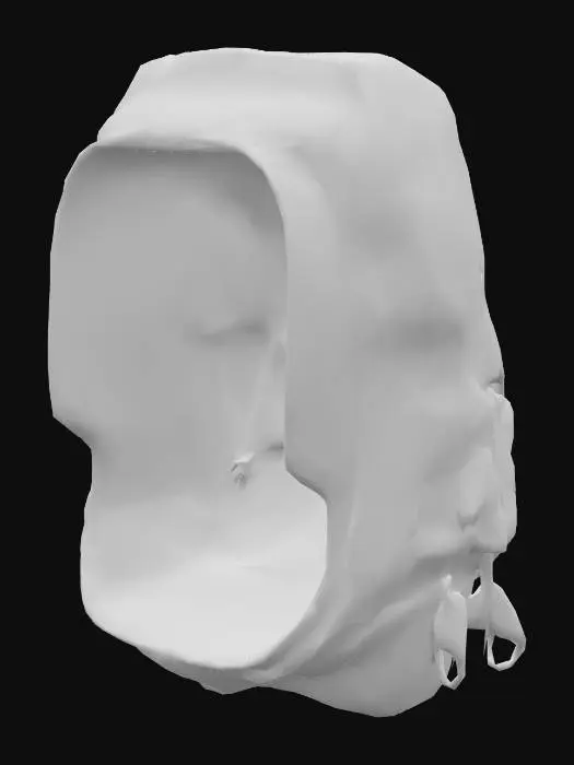 3D model for Empty Backpack