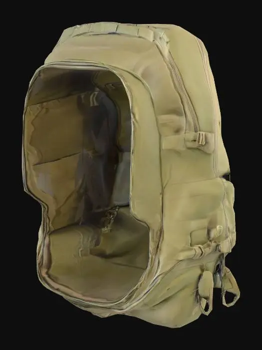 3D model for Empty Backpack