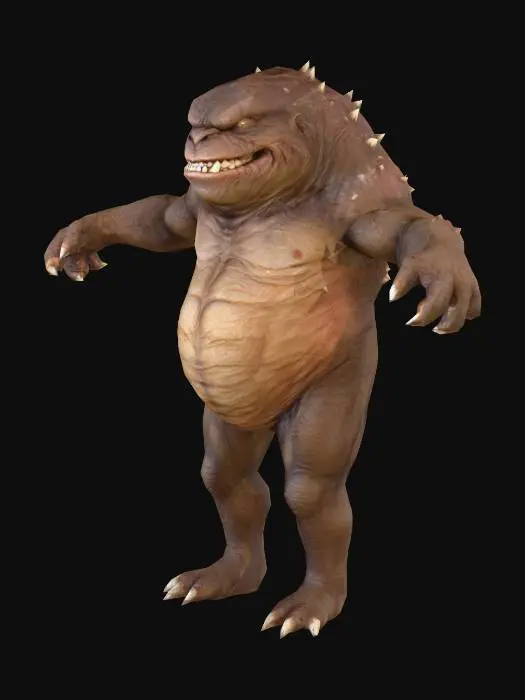 3D model for Grinning Beast