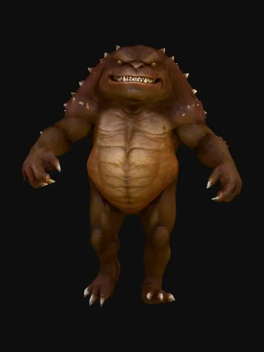3D model for Grinning Beast
