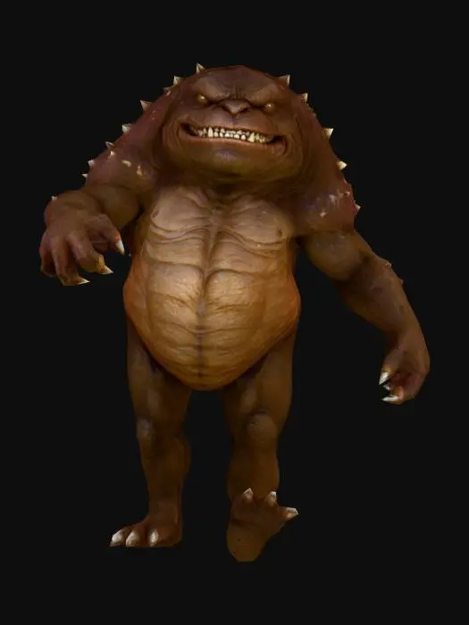 3D model for Grinning Beast