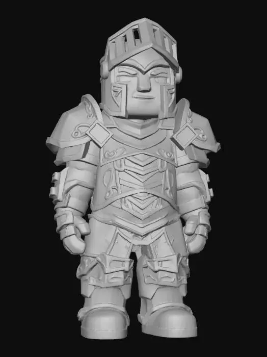 3D model for Enchanted Knight