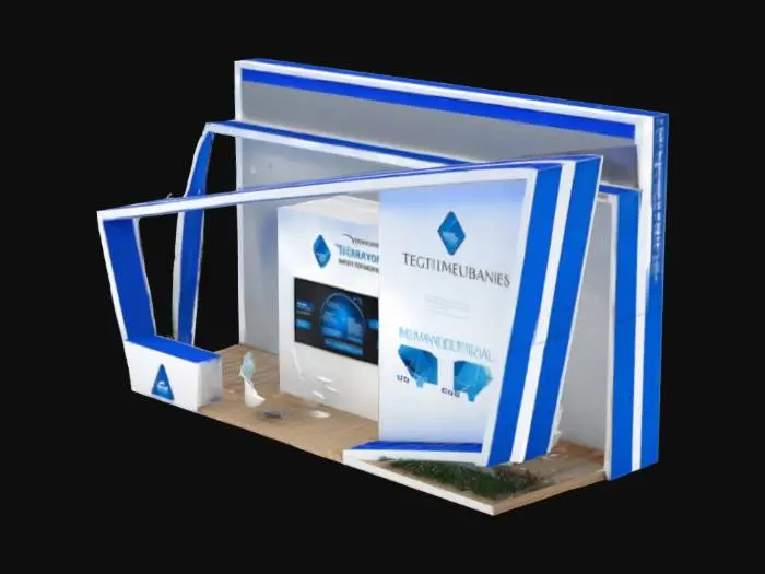 3D model for Exhibition Booth Design