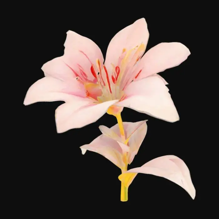 3D model for Pink Elegance