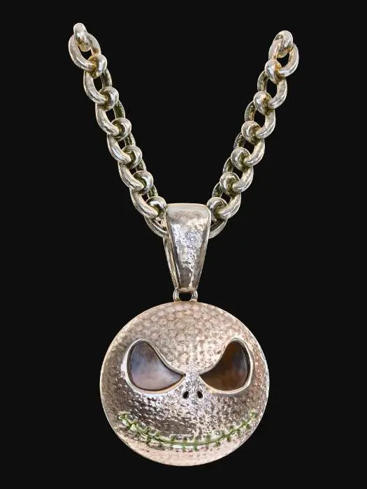 3D model for Jeweled Grin Pendant