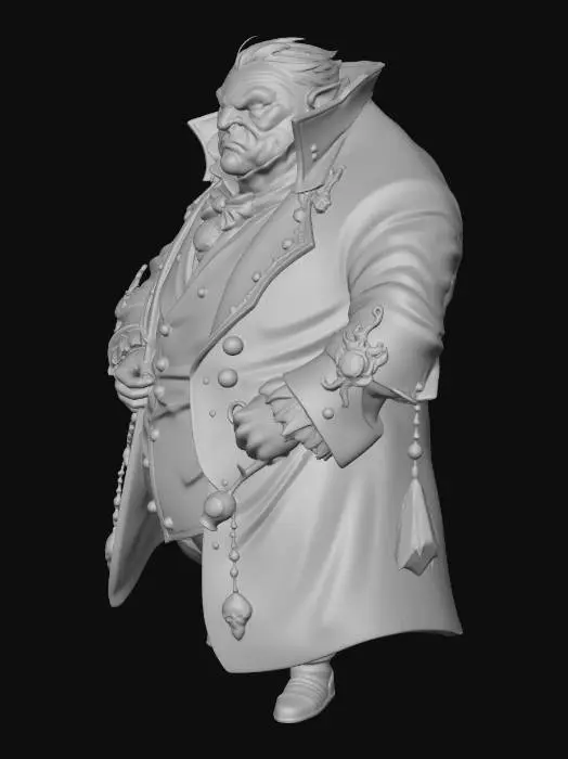 3D model for Goblin Aristocrat