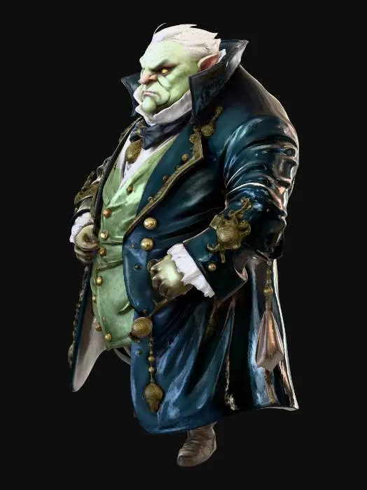 3D model for Goblin Aristocrat