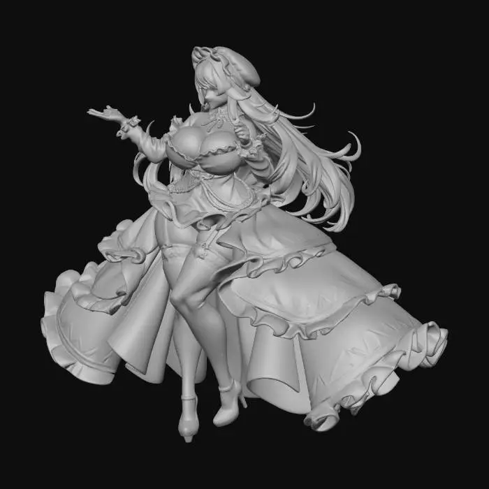 3D model for Decadent Dancer