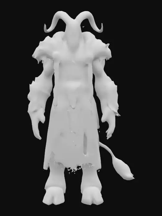 3D model for Corrupted Druid Satyre