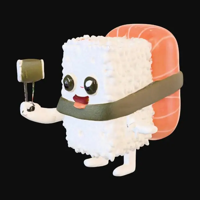3D model for Sushi Buddy