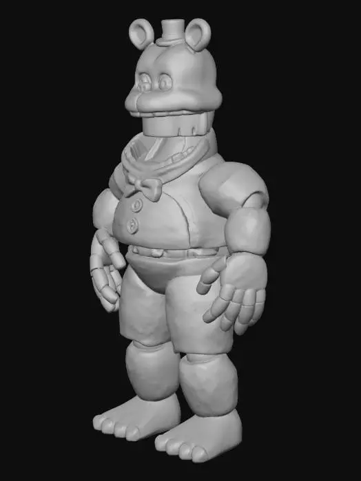 3D model for FredBear