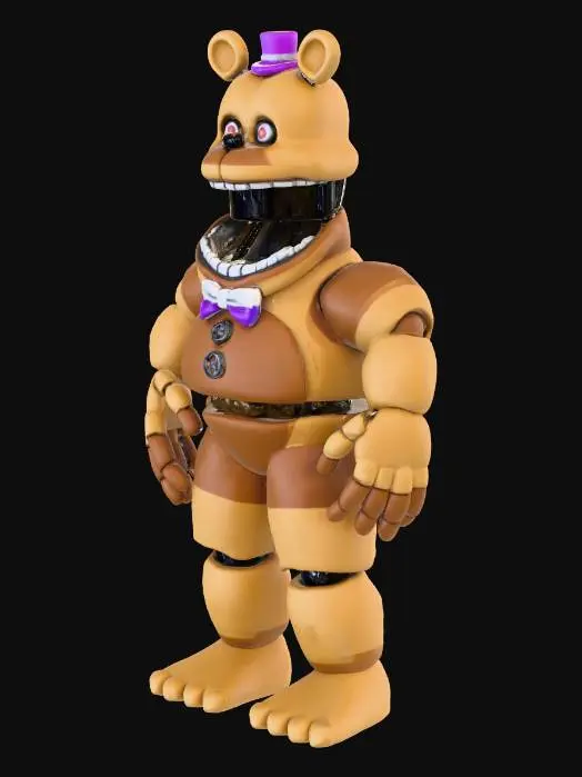 3D model for FredBear