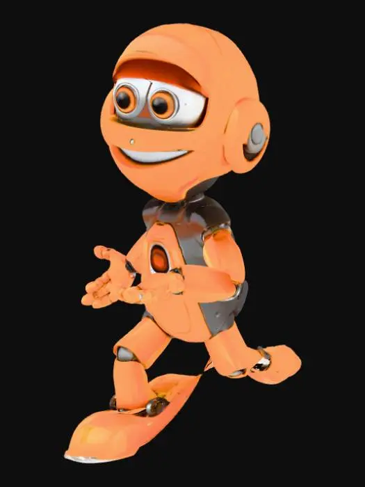 3D model for talking roby Roblox