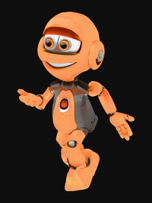 3D model for talking roby Roblox