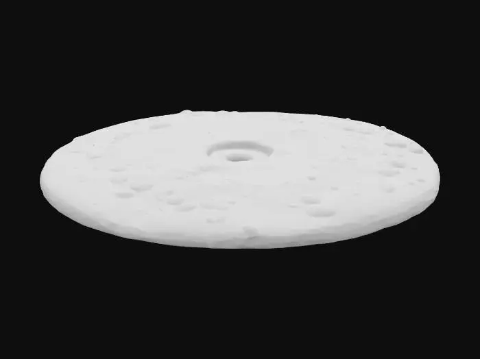 3D model for dnd hole with trap