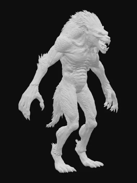 3D model for Werewolf Fury