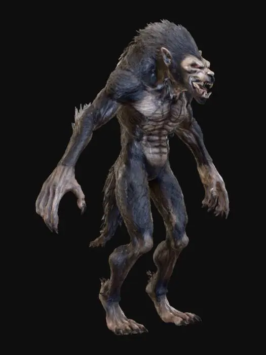 3D model for Werewolf Fury