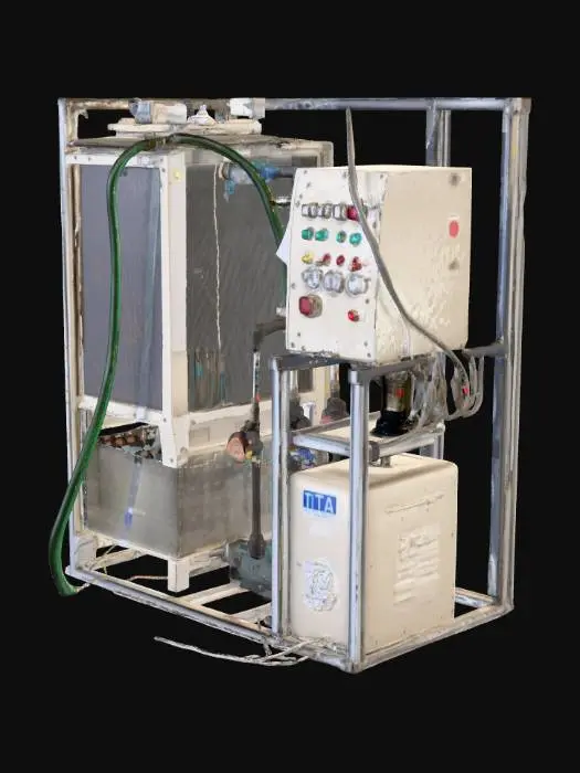 3D model for torre de enfriamiento